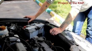 Установка ДХО в штатное место ПТФ Нексии N150