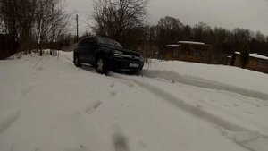 Chevrolet TrailBlazer l. Offroad. топчем снег.