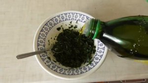 Закуска, намазка и соус из зелени - очень простой и вкусный рецепт