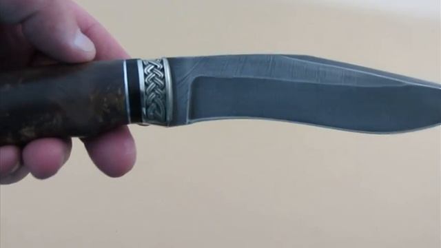 Нож «ТАГАР», дамаск, кап клена артикул 12006 смотреть онлайн