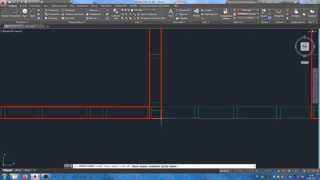 Вычерчивание и сборка в трехмерной модели обвязки первого этажа смотреть онлайн