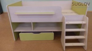 Сборка детской кровати Легенда 6