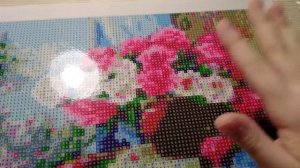 Делаю алмазную мозайку!/ Кошка Мери