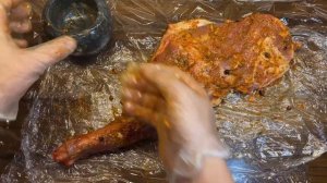 БАРАНЬЯ НОГА В ДУХОВКЕ | МЯСО ТАЕТ ВО РТУ