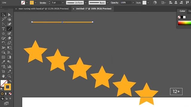 Топ-10 Горячих клавиш в Адоб иллюстратор / Как рисовать в иллюстраторе / Adobe illustrator смотреть онлайн