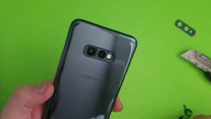 Samsung Galaxy S10e how to replace camera glass