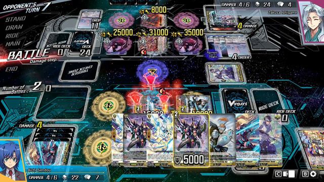 AICHI VS ZAKUSA - FIRST ROUND (CHARACTER TOURNAMENT) | CARDFIGHT VANGUARD DEAR DAYS