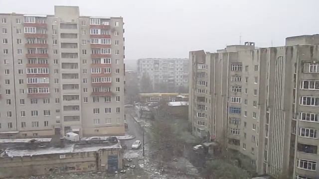 В Ставрополе снег......23.04.2013