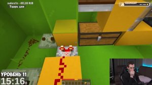 ЗАКВИЕЛЬ проходит САМУЮ СЛОЖНУЮ *РЕДСТОУН* КАРТУ в МАЙНКРАФТ!