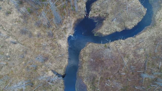 Съемки с квадрокоптера. Карелия, город Питкяранта 2017 год. смотреть онлайн