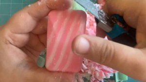 041 Резка мыла: розово-зеленый сет | Cutting soap: pink-green set | ASMR soap | No talking