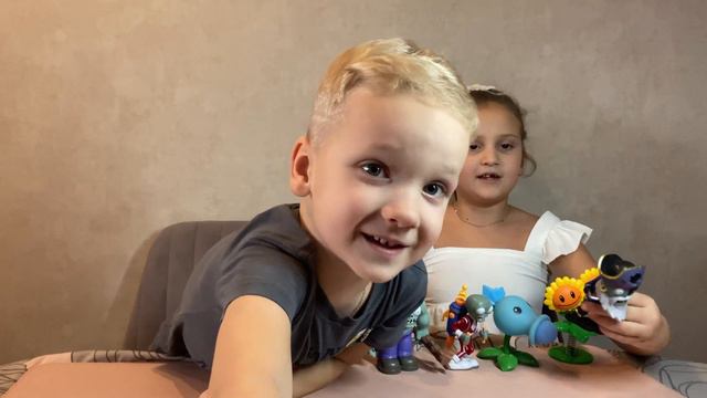 Распаковка -игровой набор Растения против зомби  #картофельныедетки #распаковка #растенияпротивзомб