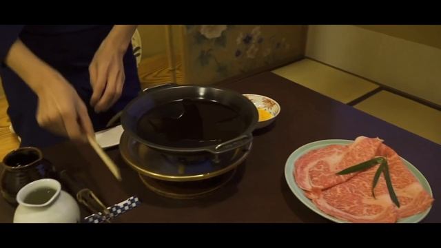 Японская кухня - Настоящая уличная еда Японии. Японское блюдо Сукияки