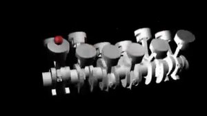 V-образный двигатель в плоской анимации.mp4