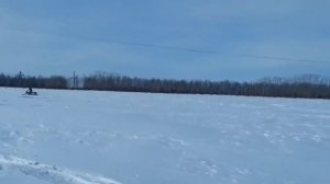 Самодельный снегоход "Аяврик"