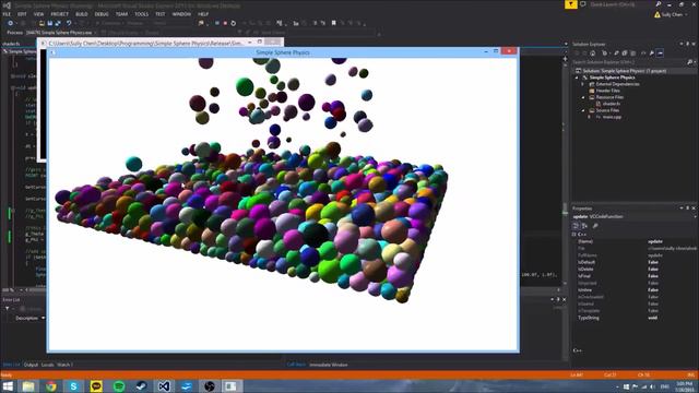 Simple Sphere Physics in Directx 11 смотреть онлайн