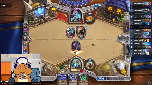 [ Hearthstone S80 ] Evolve Shaman - Darkmoon Faire смотреть онлайн