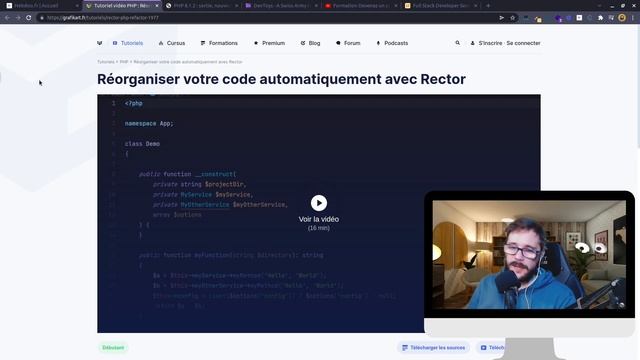 [Hebdoo de la semaine] Vault, Radio DevOps, PHP Docker, Rector, PHP 8.1.2, Formation Symfony 6 ... смотреть онлайн