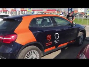 Мерседес GLA - Каршеринг - осмотр перед поездкой!