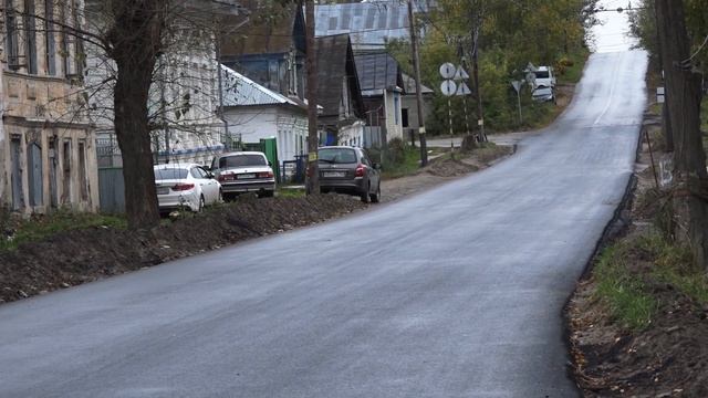 2023 10 14 Ремонт дорог и тротуара в Лыскове смотреть онлайн