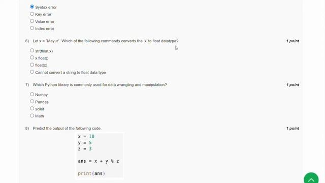 Python for Data Science Week 1 Assignment 1 Solution | NPTEL | Swayam | Jul - Dec 2023 смотреть онлайн