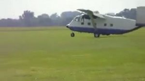 Вынужденная  посадка самолета Short SC.7 Skyvan