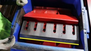 Видеоинструкция по регулировке ножей  на барабанной рубительной машине мод. МРБ