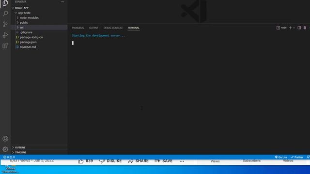 install react js in visual studio code смотреть онлайн