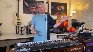 Yamaha CK 61 through a Leslie 122 shocker!