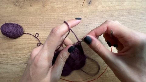 Ажурный узор спицами