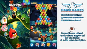 Angry Birds Stella POP Bubble Shooter Level 453 - Walkthrough, No Boosters