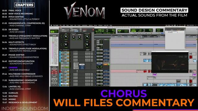 Venom's alien voice sound design explained by Will Files смотреть онлайн