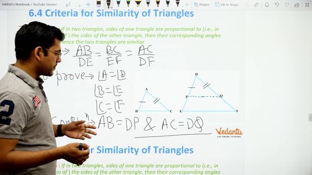 Similar Triangles Class 10 Theorems | AA, SAS, SSS & Pythagoras Theorem, Similarity Criterion Proof смотреть онлайн