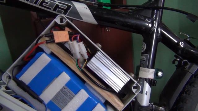 Собираю электровелосипед с мотором MY1018 450W 36v (2 часть)