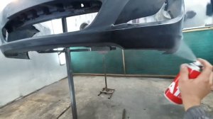 Слетела Краска на Бампере. ( Лак от А1 Diamond HS 627)