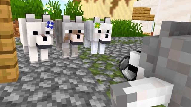 WOLF LIFE SEASON 3 | Cubic Minecraft Animations | All Episodes смотреть онлайн