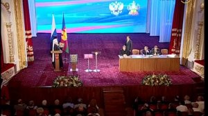 Церемония вступления в должность главы администрации Краснодарского края В.И. Кондратьева