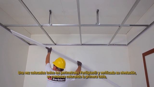Instalación de un Cielorraso de PVC Perfilplas® смотреть онлайн
