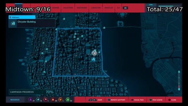 Spider-Man - Landmarks: Midtown - Chrysler Building смотреть онлайн