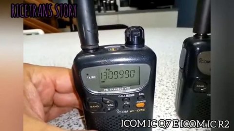 RICETRANS STORY - ICOM IC Q7 E ICOM IC R2