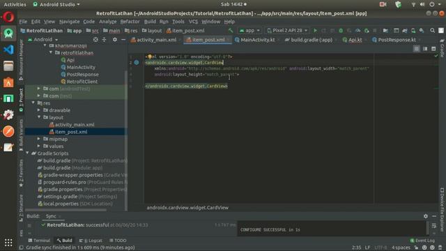 Tutorial Retrofit - 1. GET (Mengambil data dari REST API) - Android Studio Kotlin