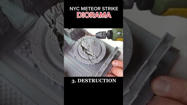 Meteor Strike Diorama