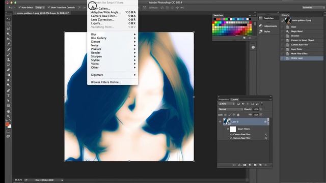 Photoshop : How To Duplicate Smart Filters Tutorial | Graphicxtras смотреть онлайн