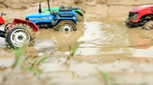 Водопад, застрявший трактор и прыжки с дамбы