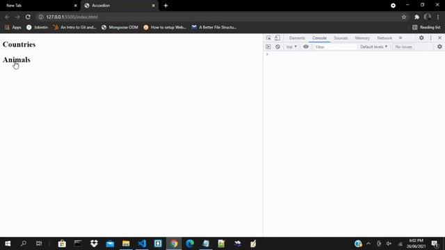 How To Implement Accordion Using Pure JavaScript смотреть онлайн