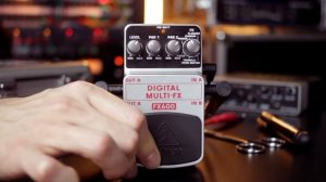 Multi Effect Pedal UNDER 25€?? [SOUND TEST] - Behringer FX600
