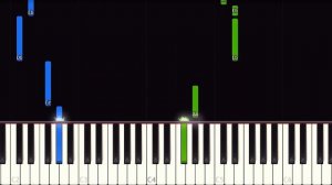 Yarichin B Club OP - Touch You - EASY Piano tutorial