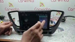 Магнитола Hyundai Solaris 2017+ Android KD-8211