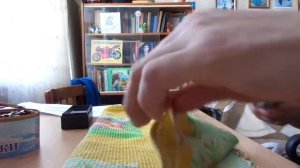 Тест реплики ножа Широгоровых F3 на консервной банке.