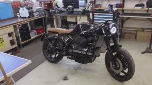 BMW K100 Cafe Racer Build Timelapse